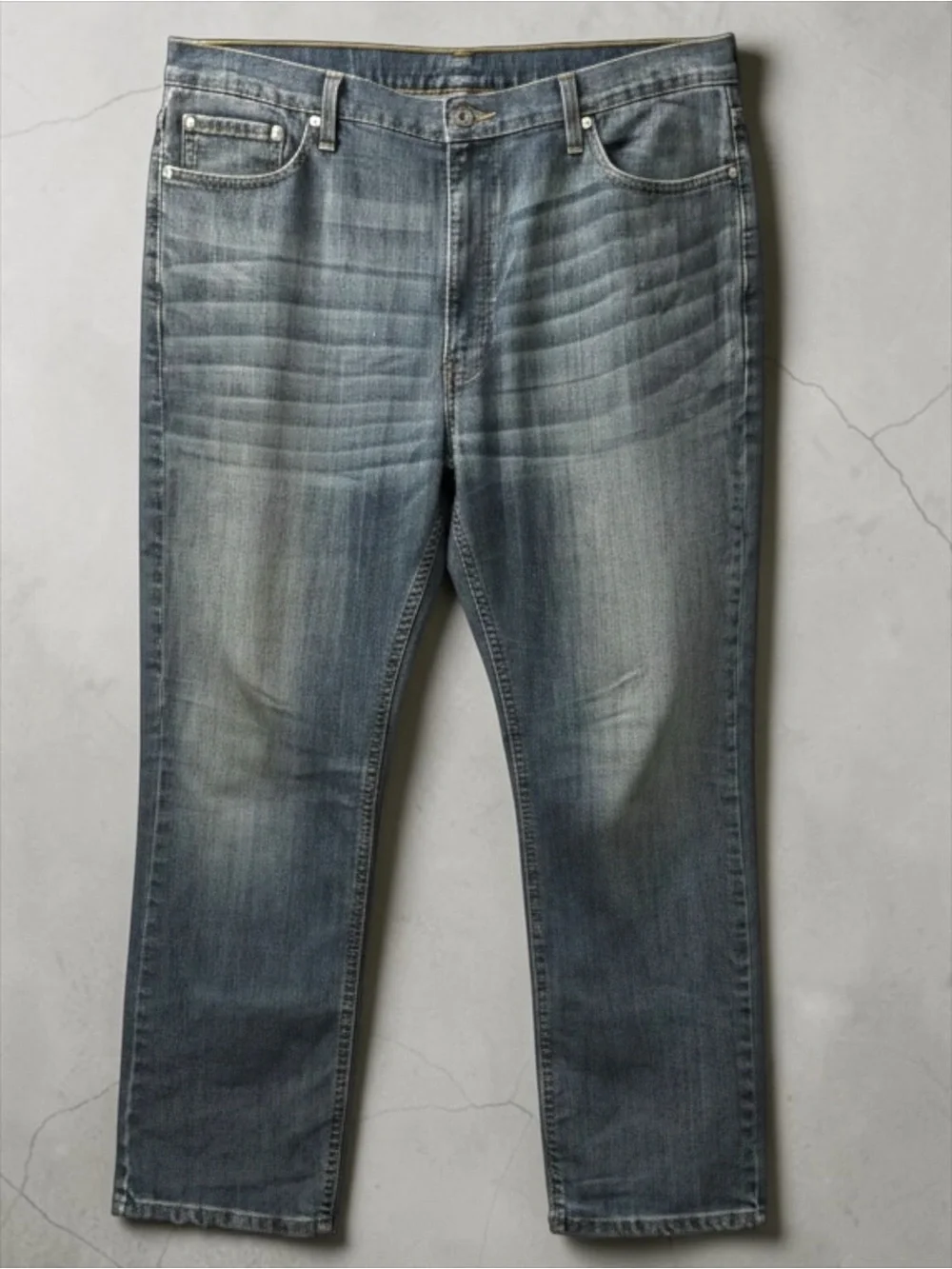 Levi Strauss Signature Gold Straight Leg Jeans Men’s 44x32 Medium Wash